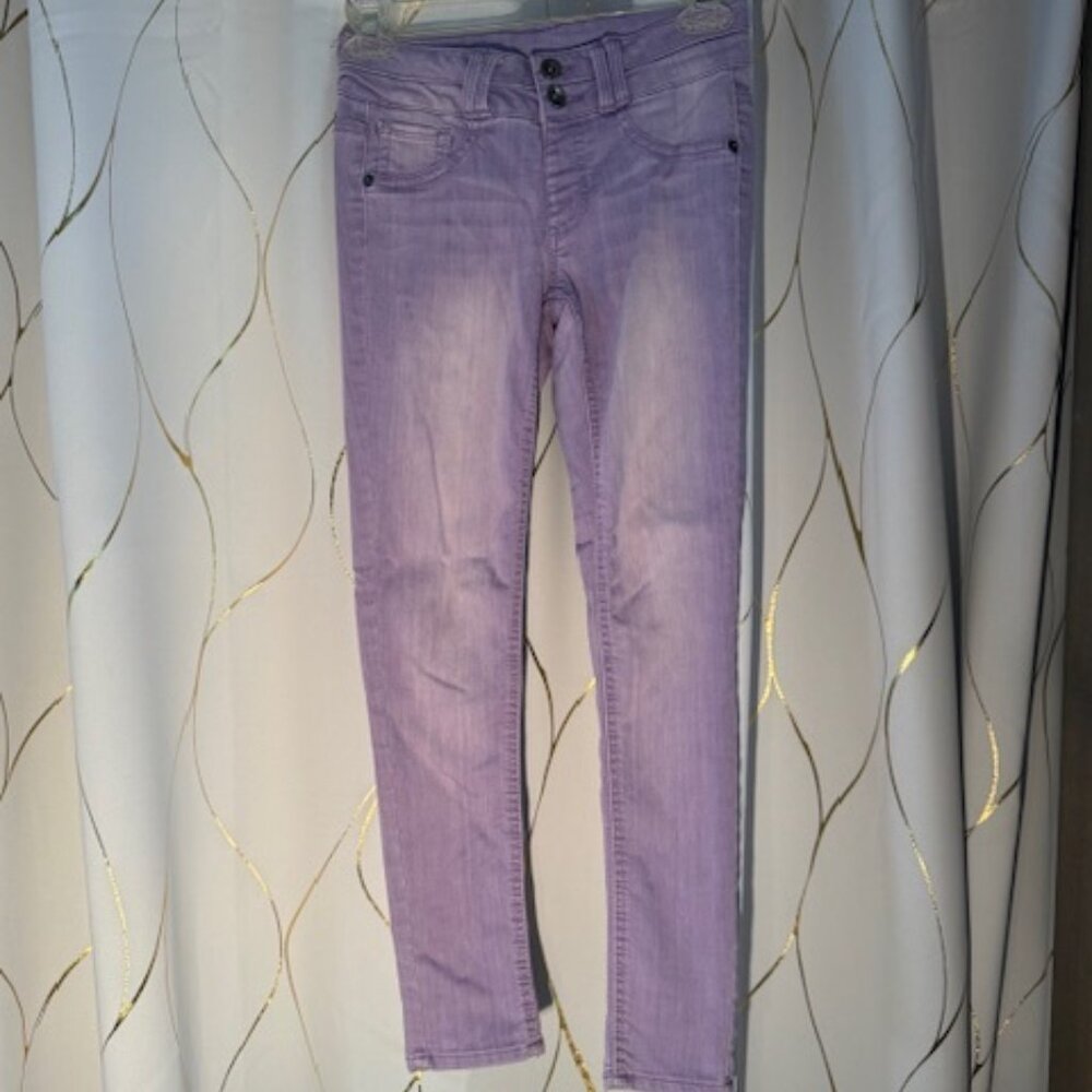 Perfectly Soft So Perfectly You Girls Light Purple Stretch Jeans – Size 10